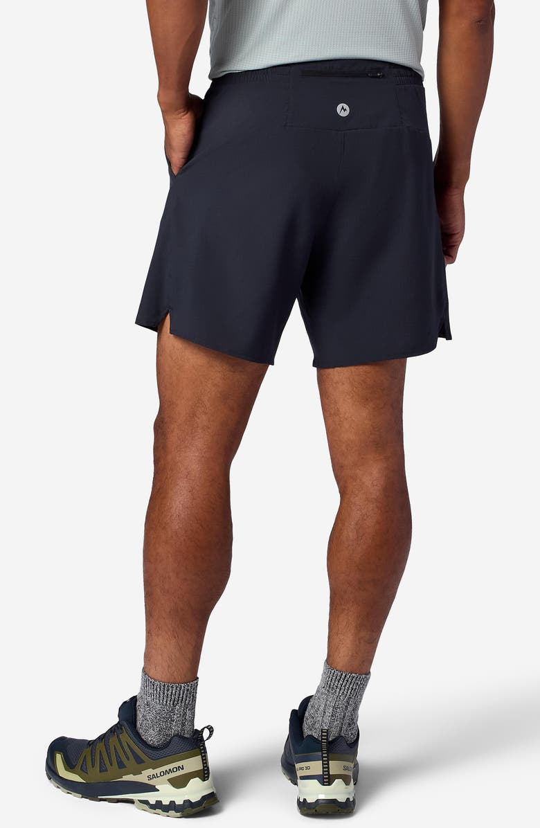 Marmot Upbeat Active Drawstring Shorts, Alternate, color, Black