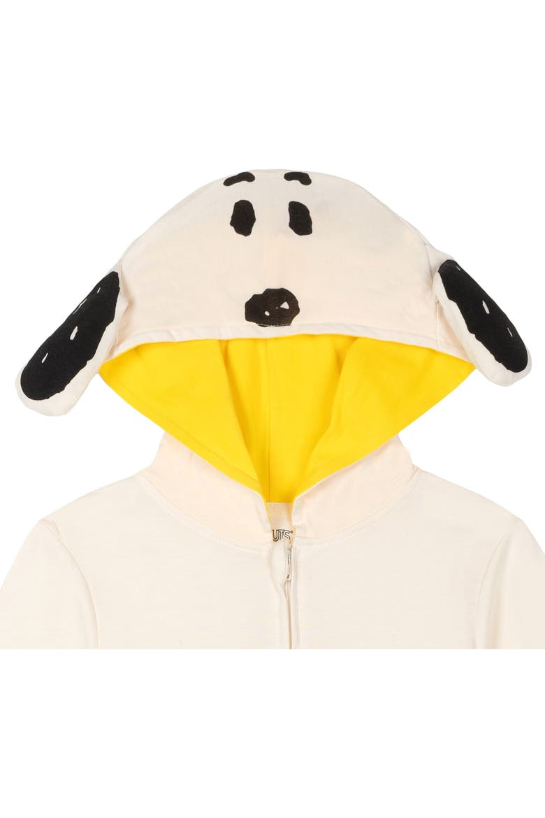 Snoopy Hooded Coverall, Alternate, color, Snoopy Woodstock Tusk