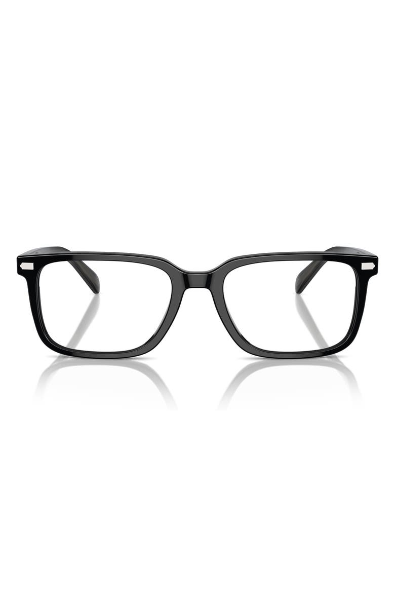 COACH 55mm Square Optical Glasses, Main, color, 