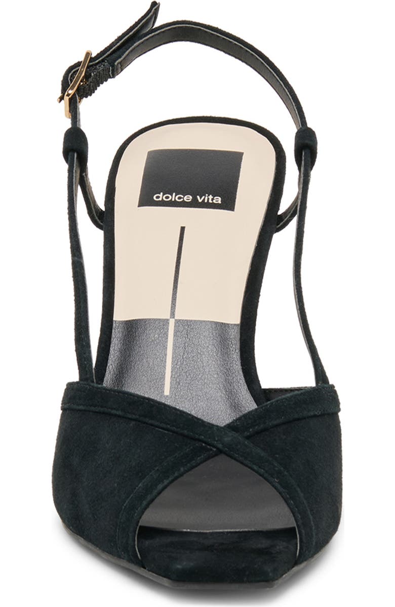 Dolce Vita Sheri Slingback Sandal, Alternate, color, Onyx Suede