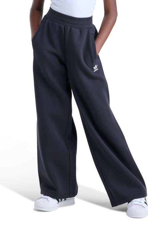 Kids' Essential Wide Leg Fleece Pants