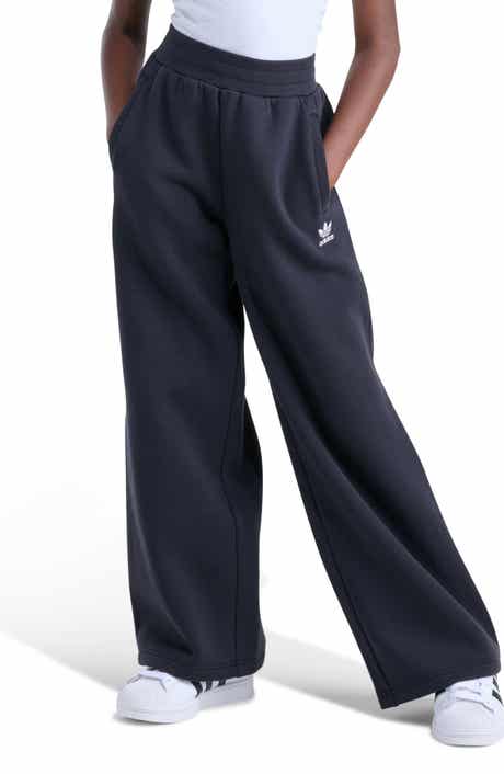 Kids' Essential Wide Leg Fleece Pants