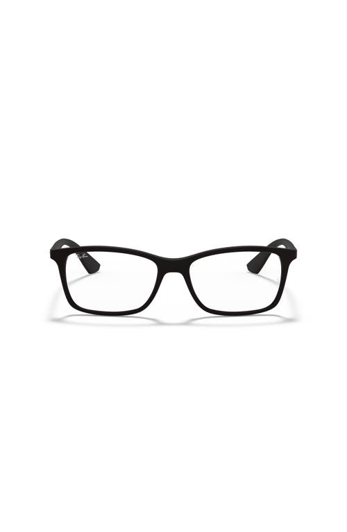 Ray Ban Ray-ban 54mm Square Optical Glasses In Black