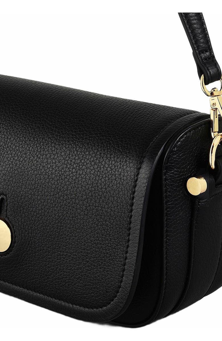 Radley Bathurst Mews Small Flapover Crossbody Bag, Alternate, color, Black