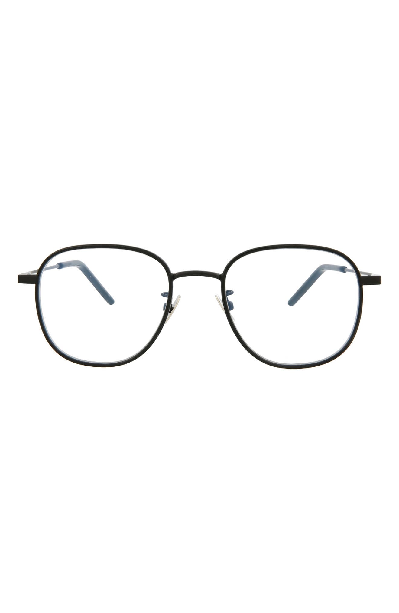 Saint Laurent 48mm Round Optical Glasses