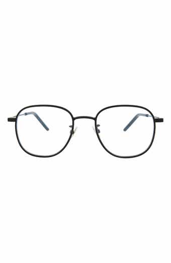 Saint Laurent 48mm Round Optical Glasses