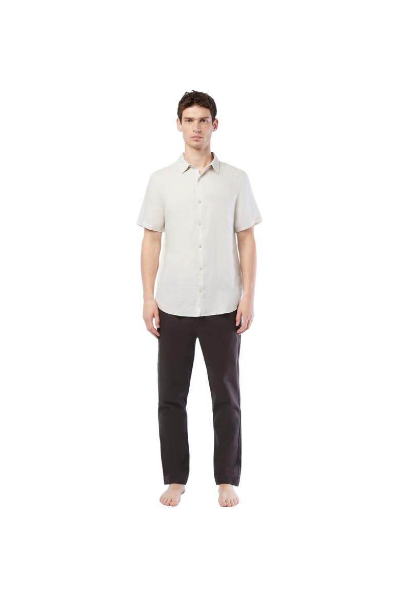 Jack Air Linen Shirt, Main, color, STONE