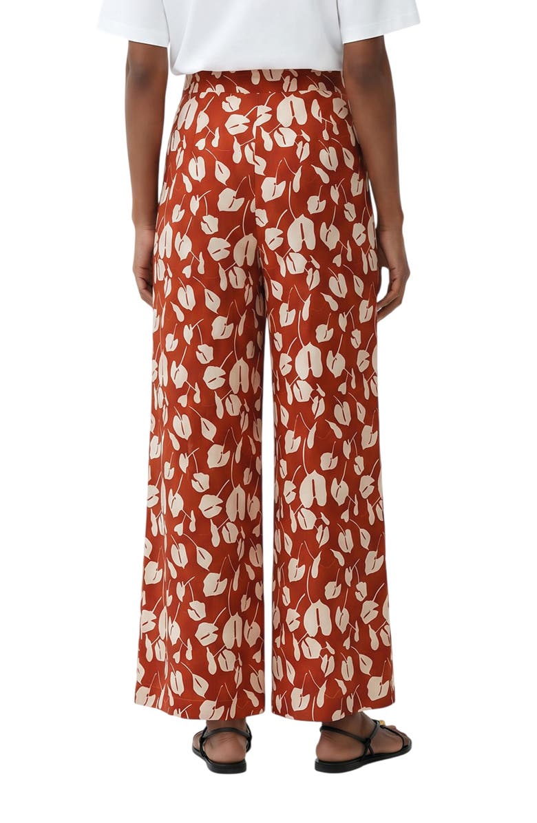 The Lulo Project Michelle Print Wide Leg Pants, Alternate, color, 