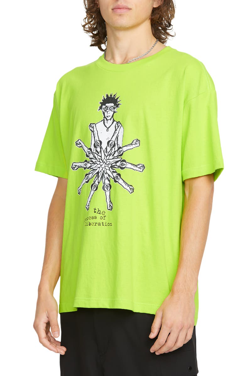 Volcom TT Sense Process Graphic T-Shirt, Alternate, color, 