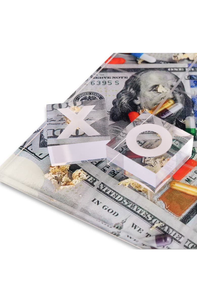 Bey-Berk Acrylic Tic Tac Toe Set, Alternate, color, Multi