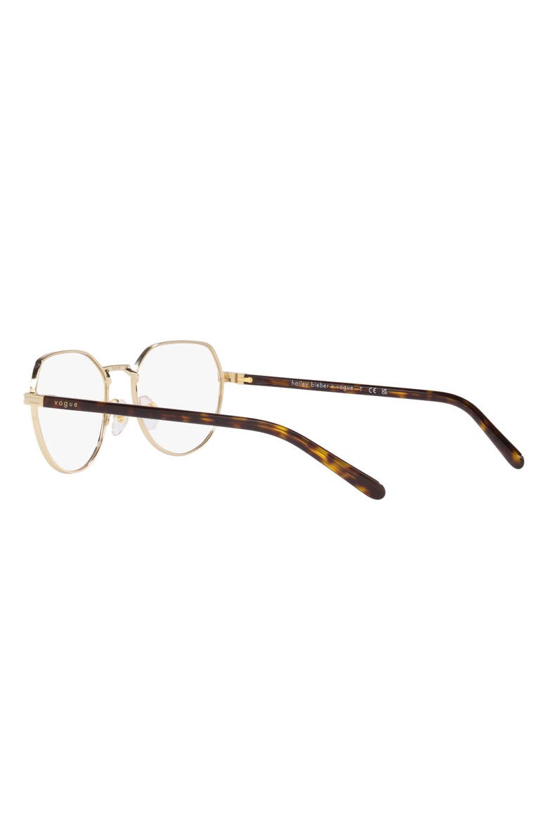 VOGUE 51mm Round Reading Glasses, Alternate, color,