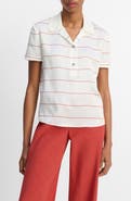 Vince Stripe Relaxed Fit Polo