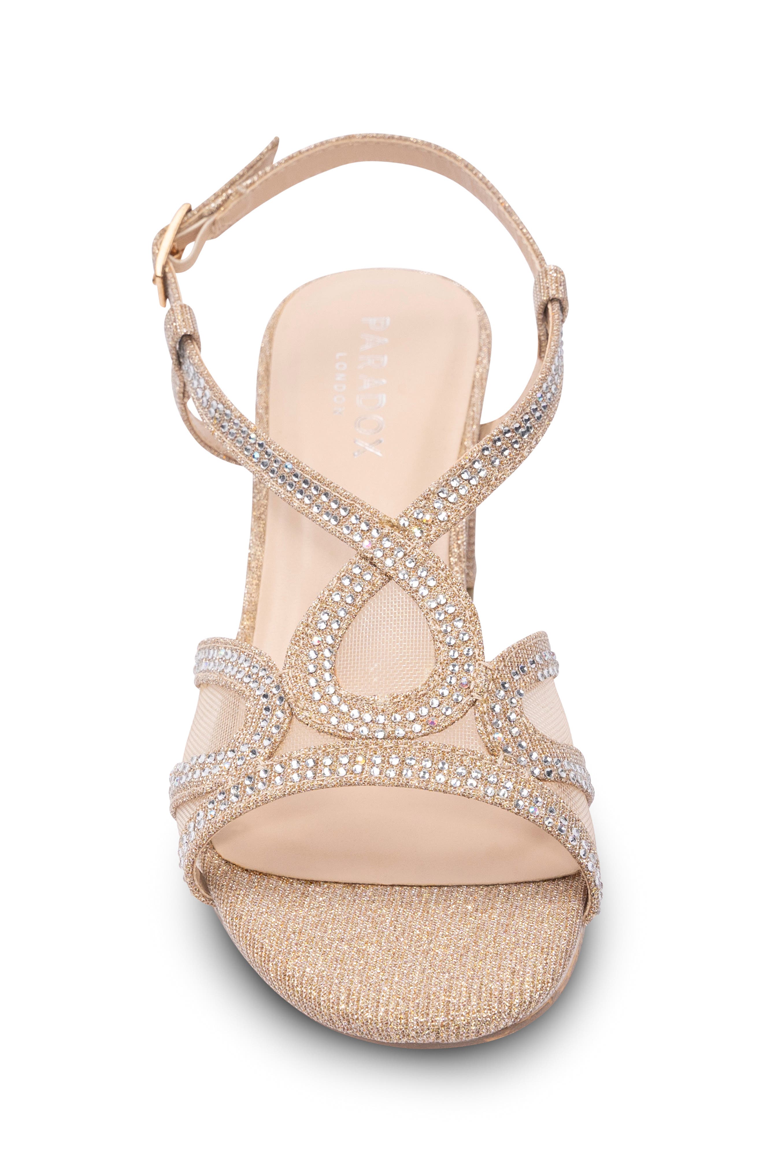 Paradox London Pink Ingrid Sandal, Alternate, color, Champagne