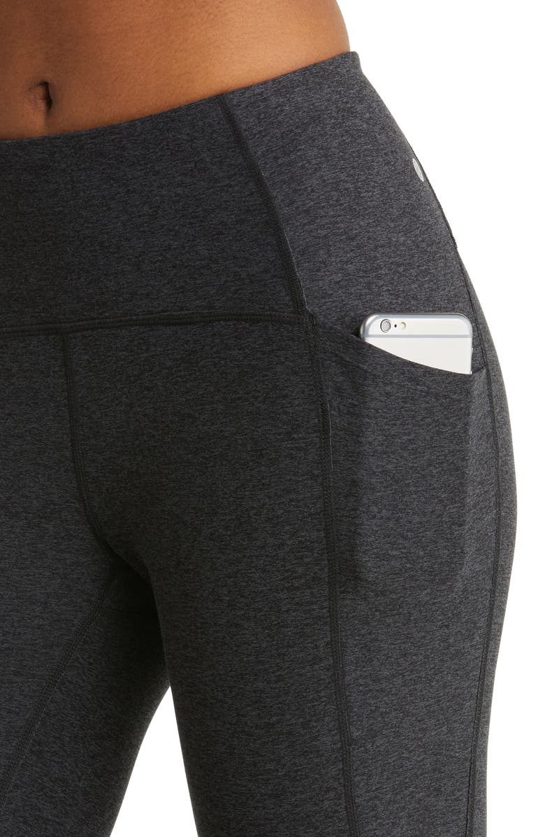 Zella Restore Soft High Waist Pocket Flare Leggings, Alternate, color,