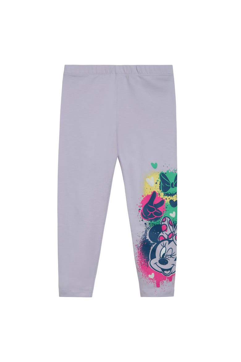 Sweatshirt & Leggings Set, Alternate, color, Minnie Mouse Purple