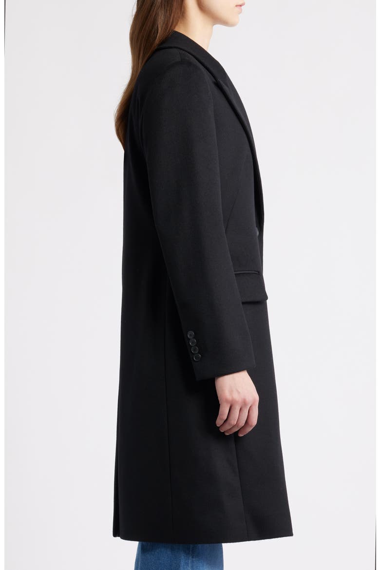 Classin Wool Coat, Alternate, color, BLACK