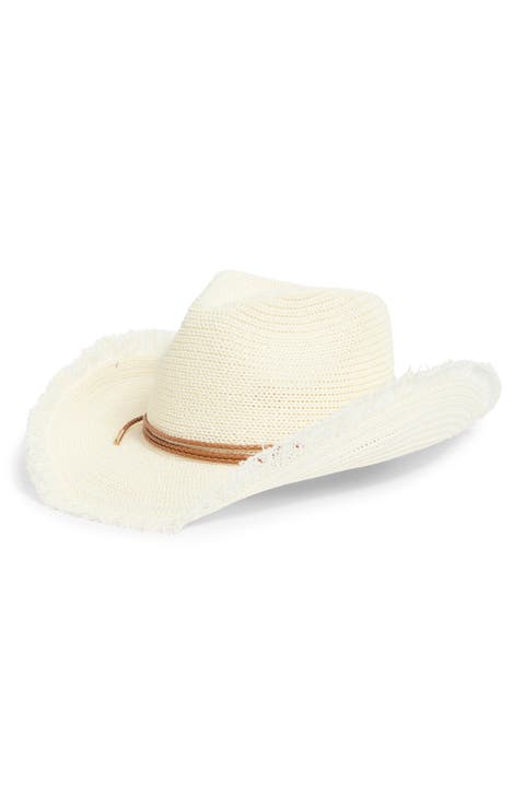 Packable Knit Cowboy Hat