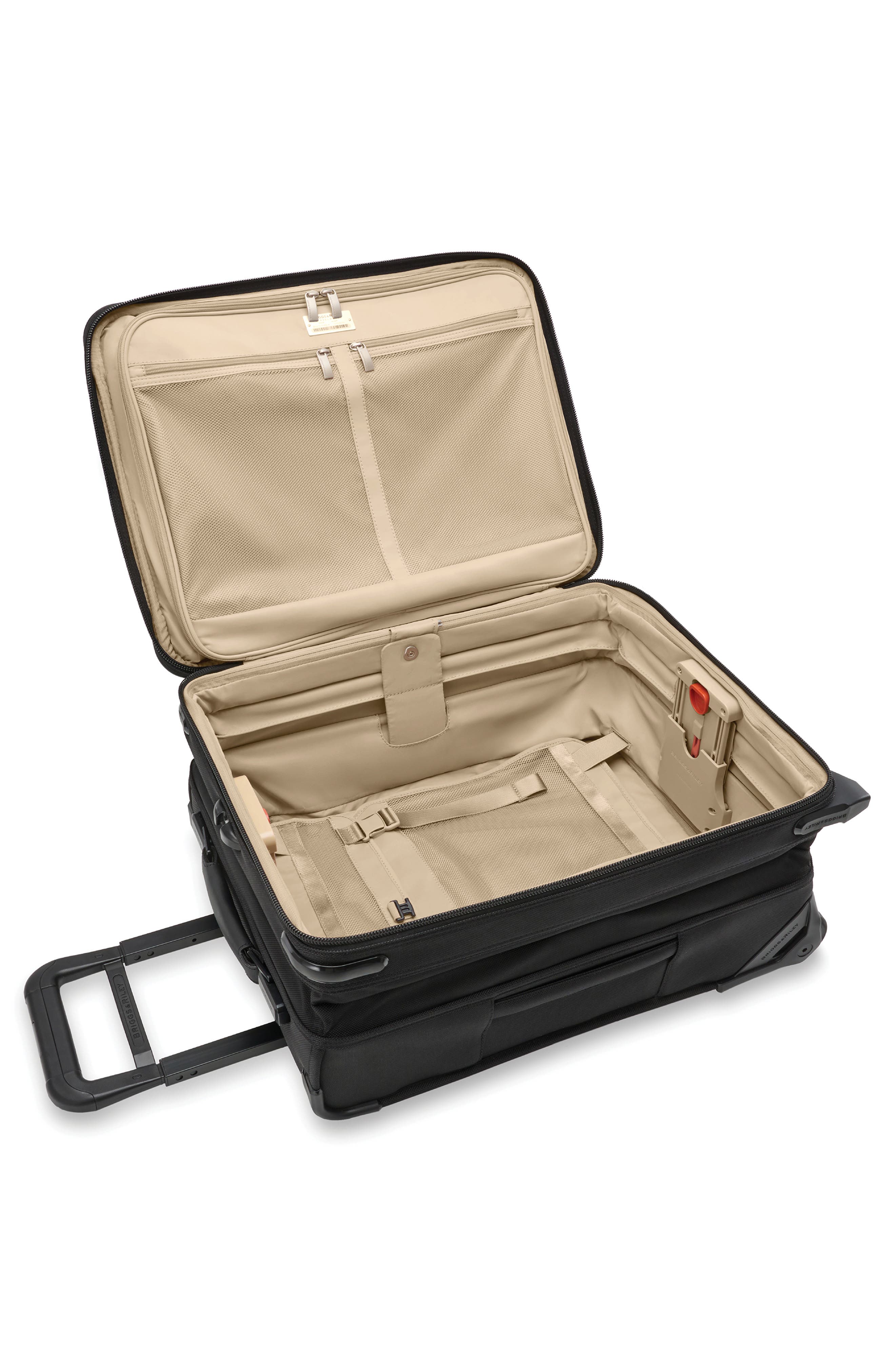 Briggs & Riley Baseline Global 21-Inch 2-Wheel Carry-On, Alternate, color, Black