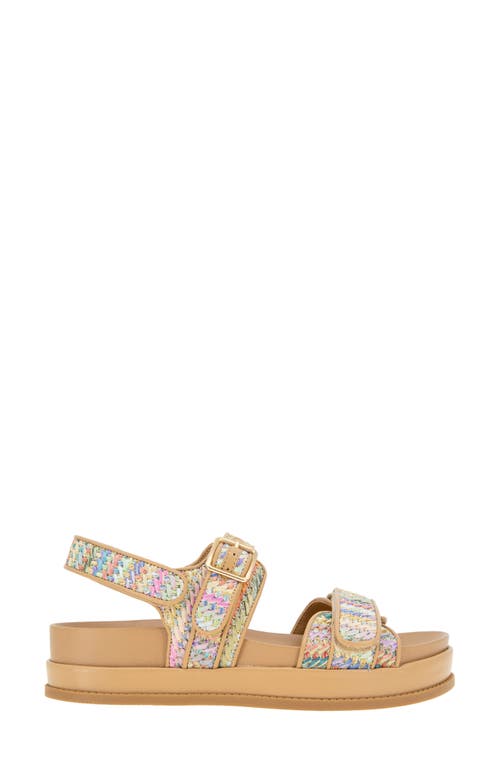 Bcbg Bara Platform Slingback Sandal In Rainbow Multi
