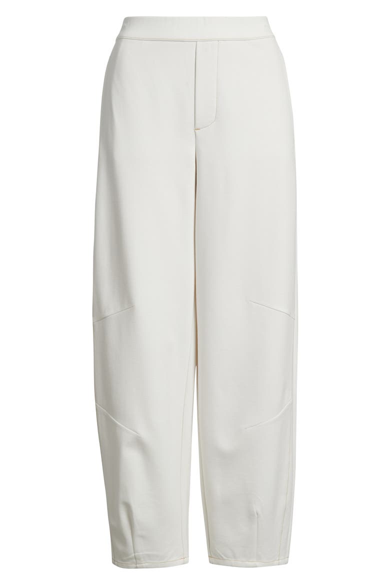 Skyrise Barrel Leg Glider Pants, Alternate, color, WINTER WHITE