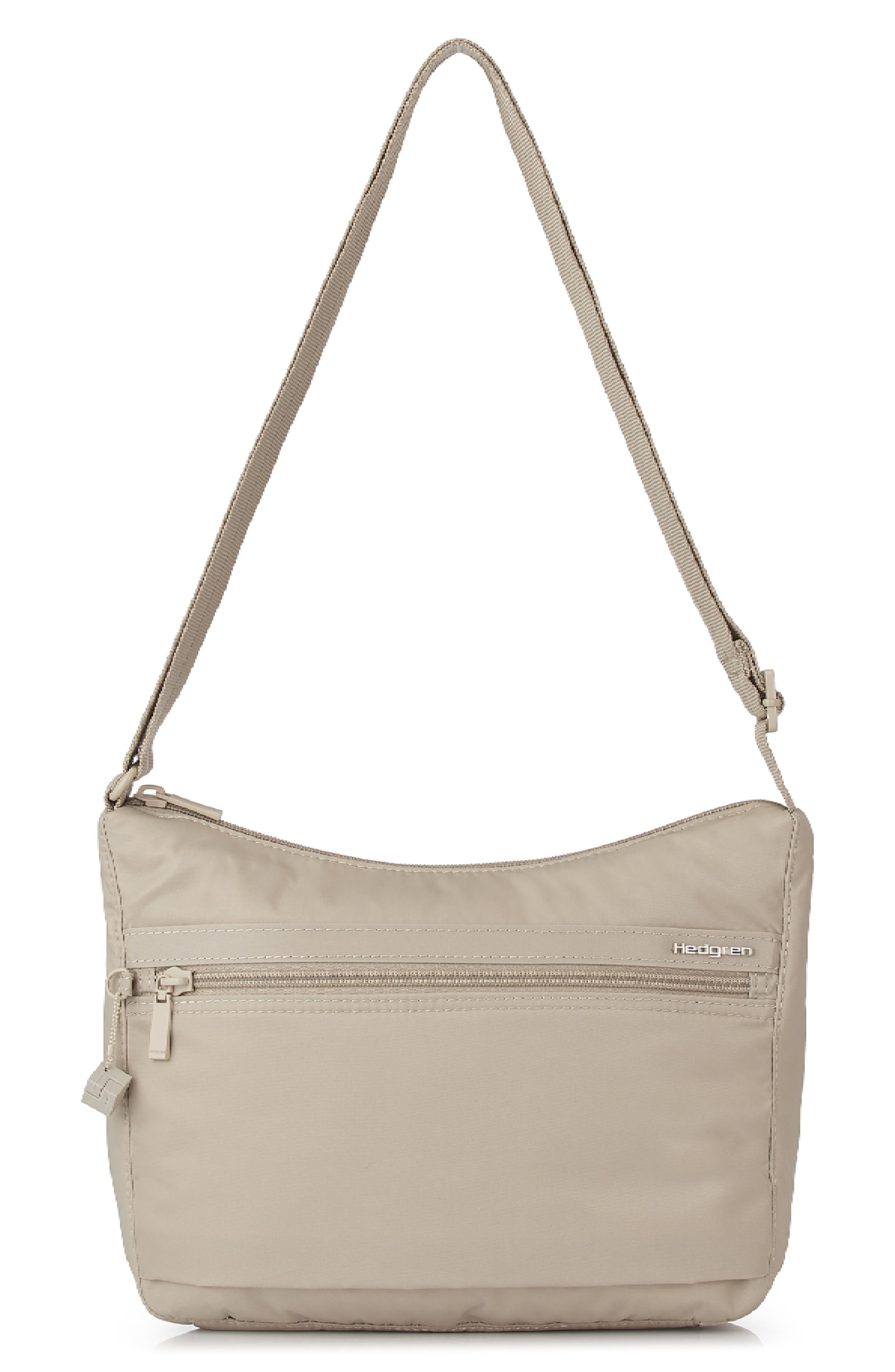 Harpers RFID Water Repellent Shoulder Bag, Alternate, color, CASHMERE BEIGE