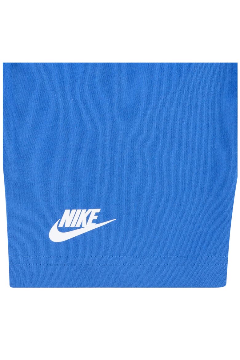 Kids' Sportswear Jersey Graphic T-Shirt & French Terry Shorts Set, Alternate, color, LIGHT PHOTO BLUE