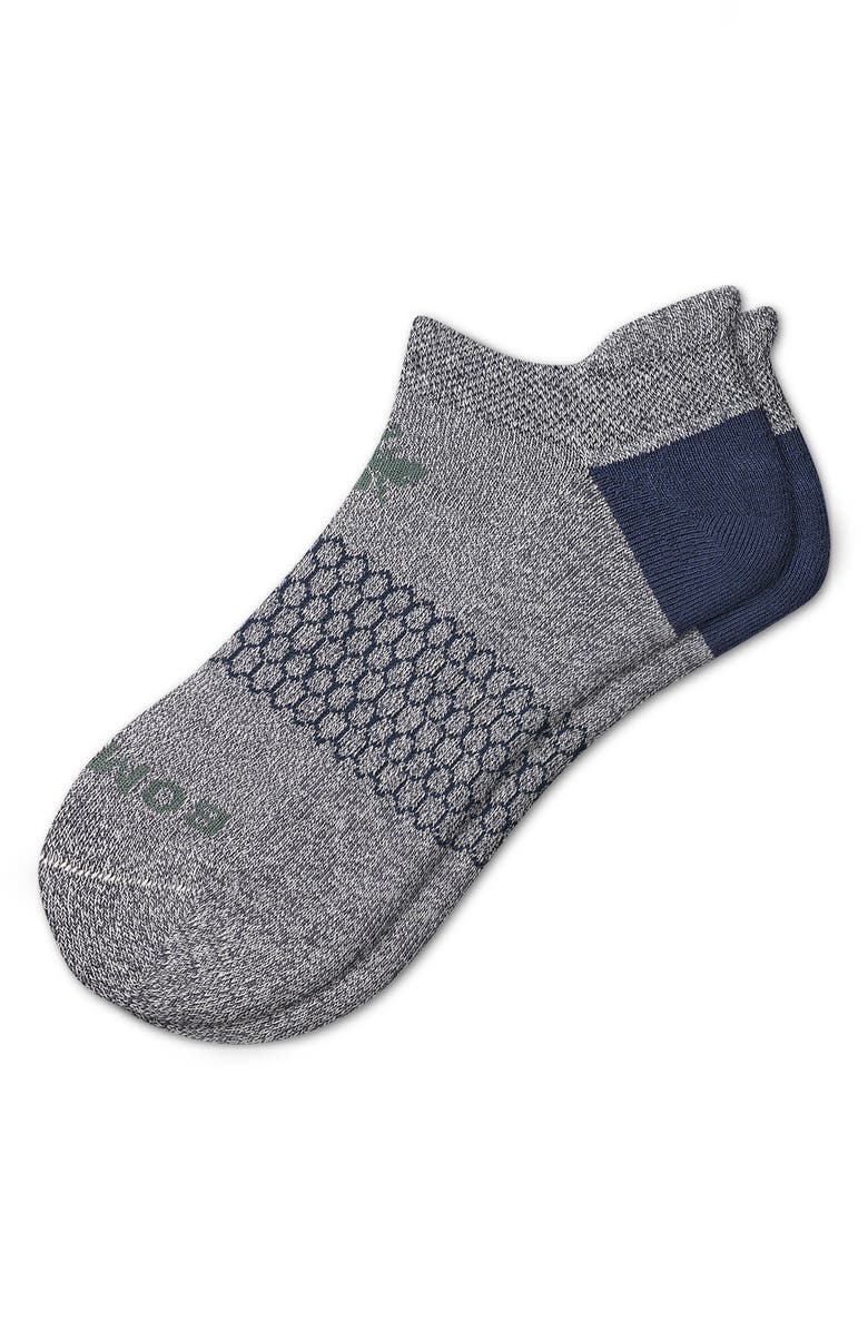 Bombas Heathered Ankle Socks, Main, color, 