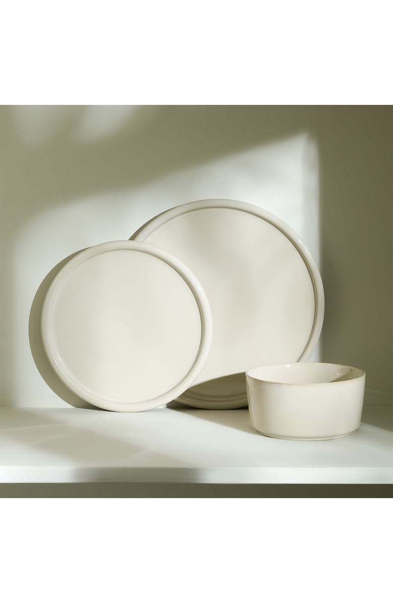 Stone Lain Eden Stoneware 4-Piece Salad Plate Set, Alternate, color, Beige