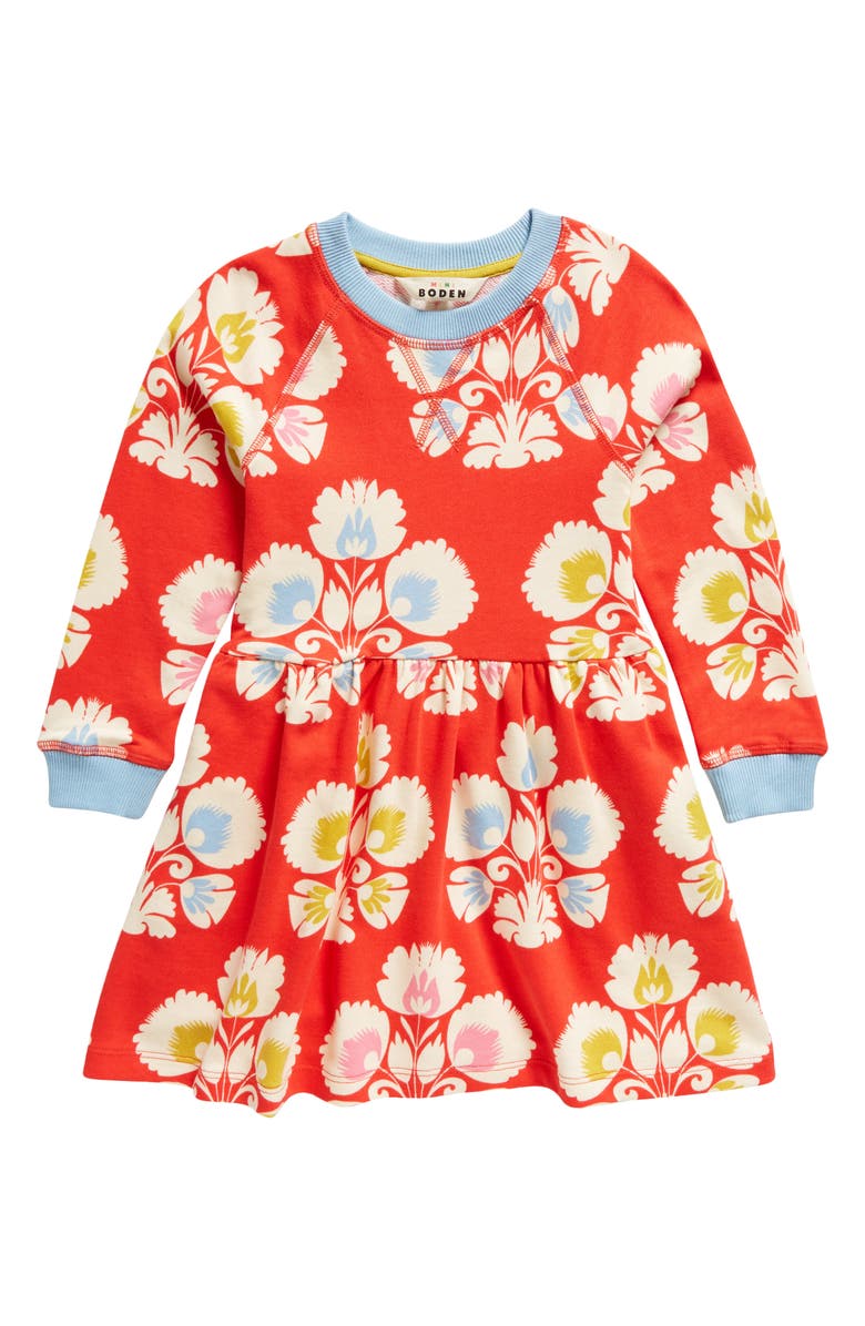 knee length dresses for ladies Mini Boden Magenta Quilted Dress 5-6Y Second Hand | 16