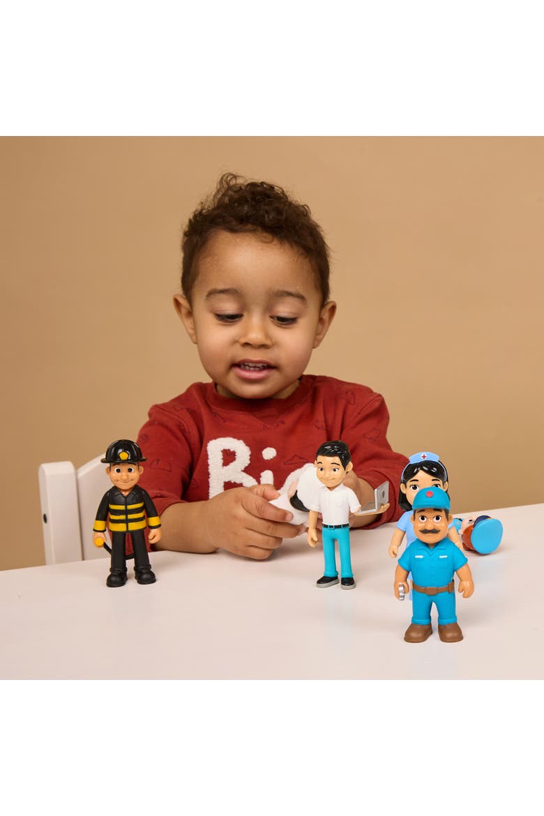 Occupations Figure Set, Alternate, color, Multi