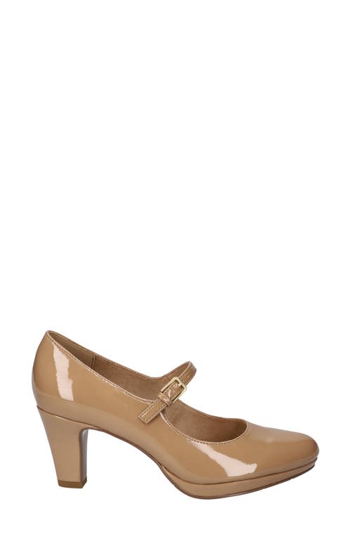 Easy Street Zest Mary Jane Pump In Nude