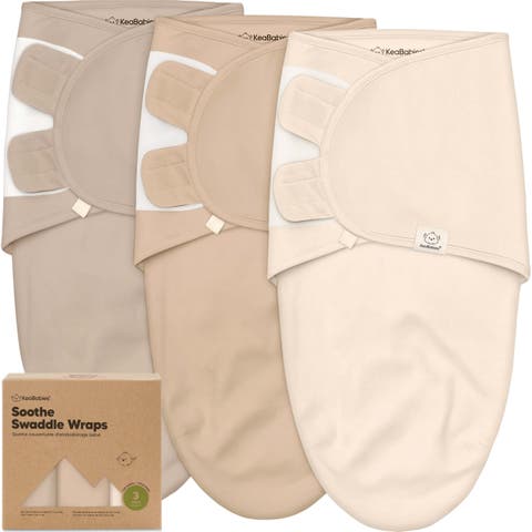 3-Pack Soothe Swaddle Wraps