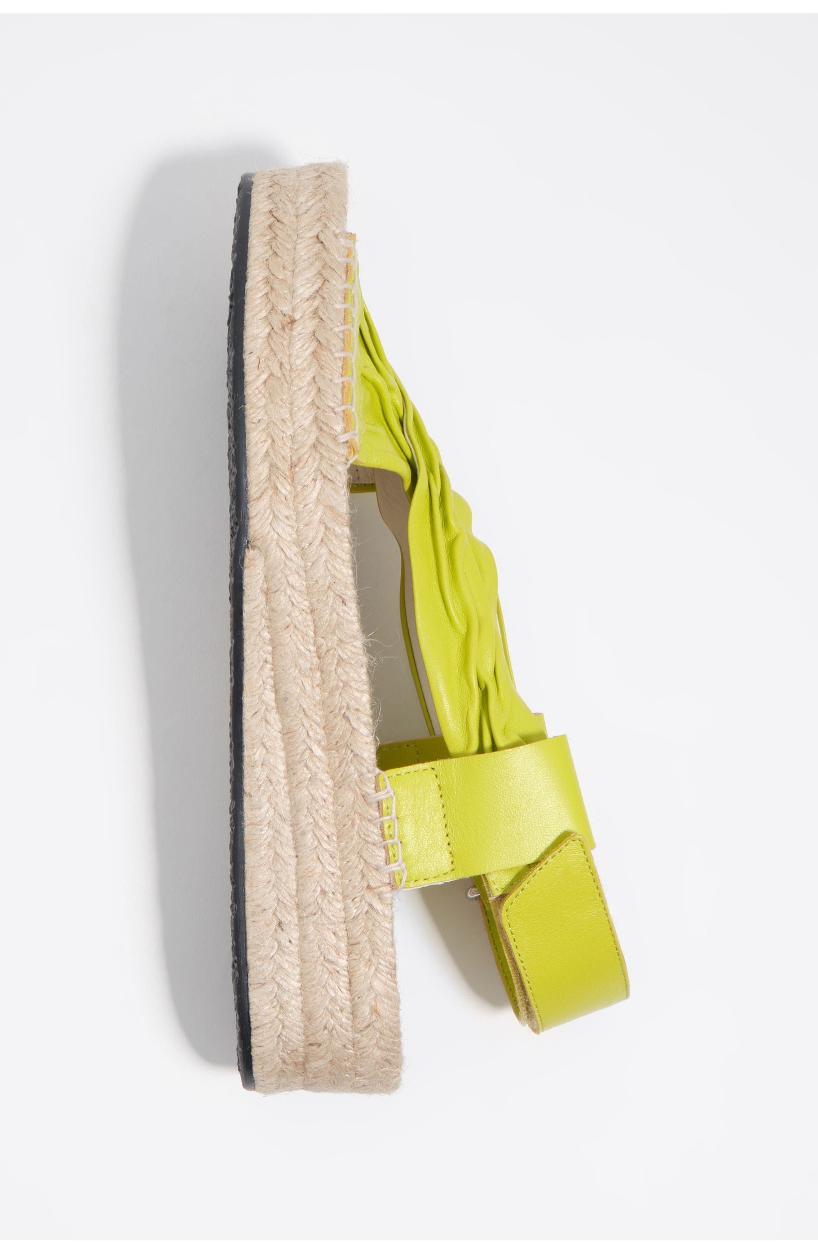 Bimba y Lola Jute Wedge Sandal, Alternate, color, Pistachio