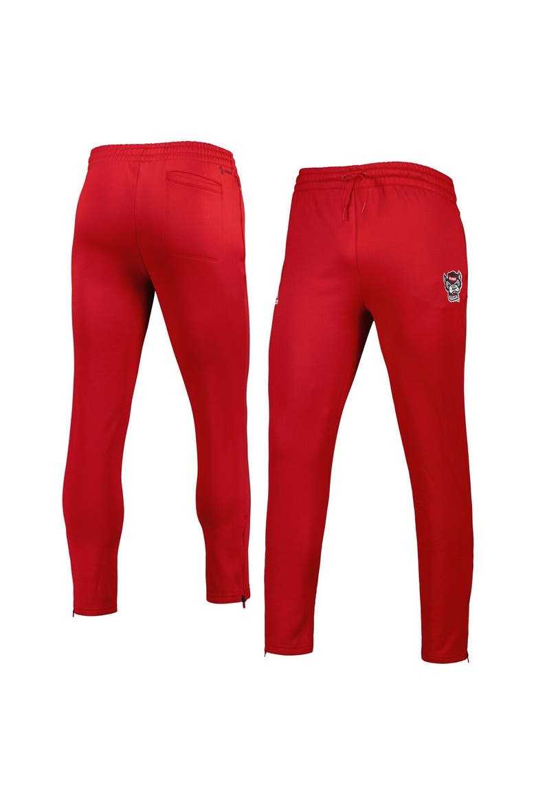 Men's adidas Red NC State Wolfpack AEROREADY Tapered Pants, Main, color, Red