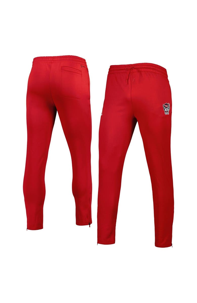 adidas Men's adidas Red NC State Wolfpack AEROREADY Tapered Pants, Main, color, Red