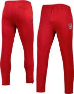 adidas Men's adidas Red NC State Wolfpack AEROREADY Tapered Pants
