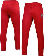 adidas Men's adidas Red NC State Wolfpack AEROREADY Tapered Pants