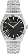 FERRAGAMO Vega Bracelet Watch, 40mm
