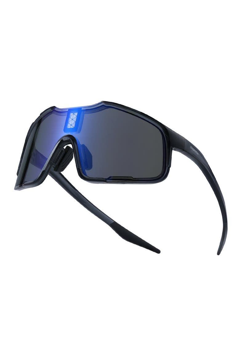 Falcon Automatic Alpha Sunglasses, Alternate, color, Alpha Blue Lenses