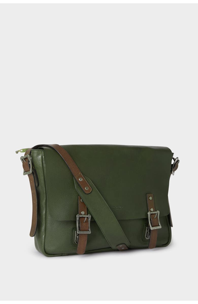 Osprey London The Lorenzo Large Leather Messenger Bag, Alternate, color,