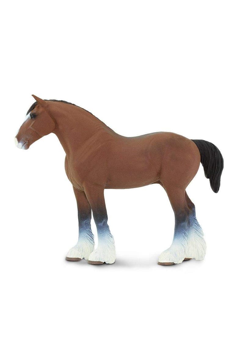 Clydesdale Stallion Horse Toy, Main, color, None