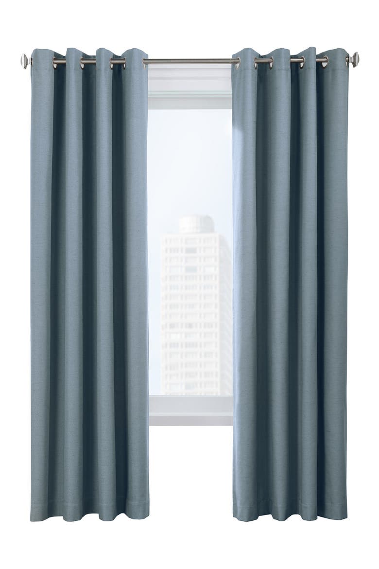 Indoor Curtain Panel, Main, color, BLUE