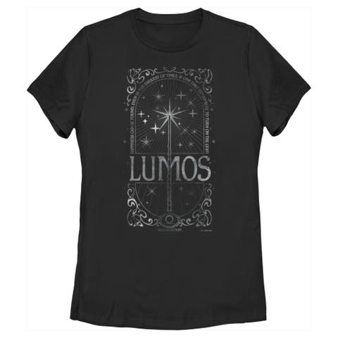 Women's Harry Potter Lumos Happiness Spell  Graphic T-Shirt