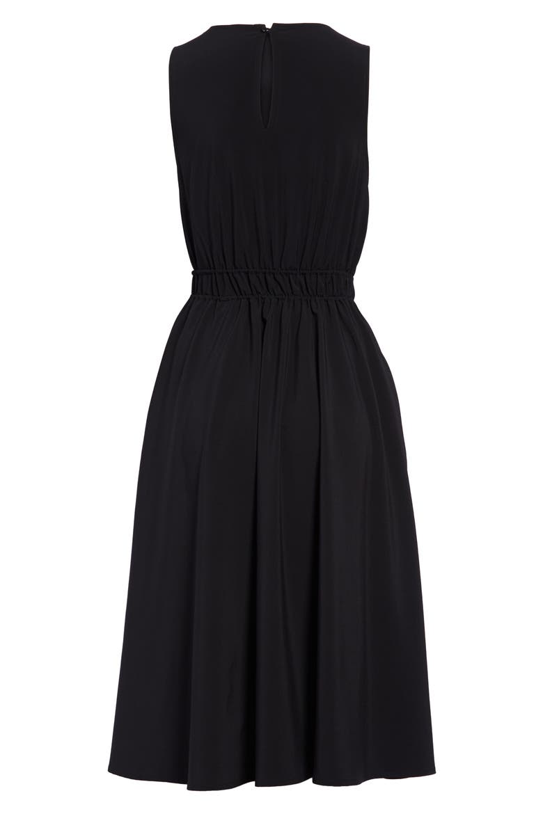 Rosie Sleeveless Woven Dress, Alternate, color, BLACK