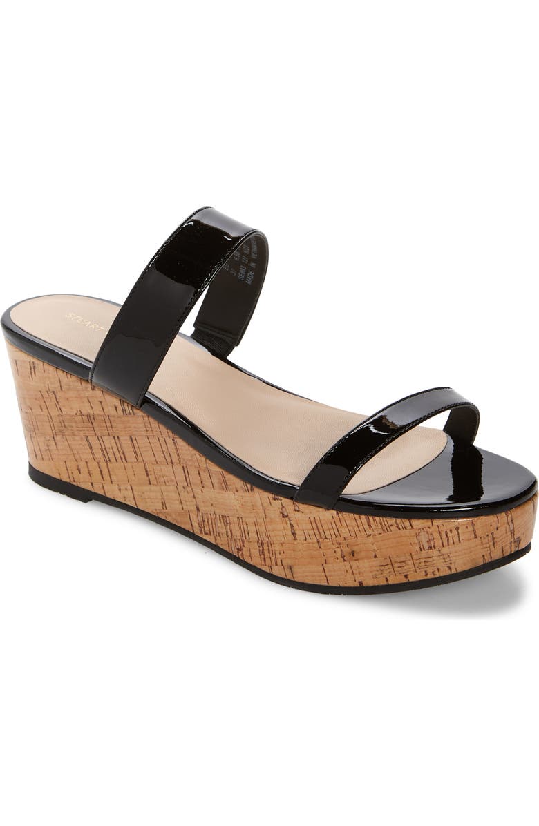 Stuart Weitzman Boardwalk Flat Wedge Slide Sandal, Main, color,