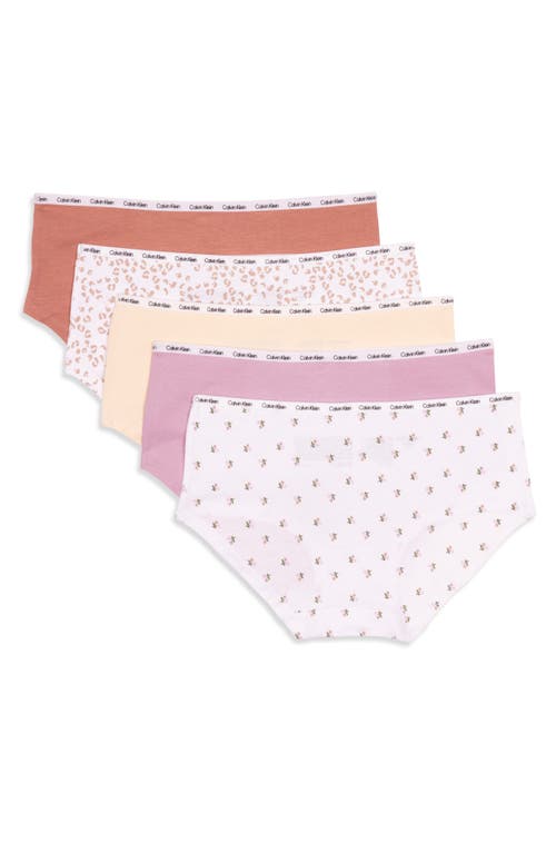 Calvin Klein Kids' Hipster Panties In Multi