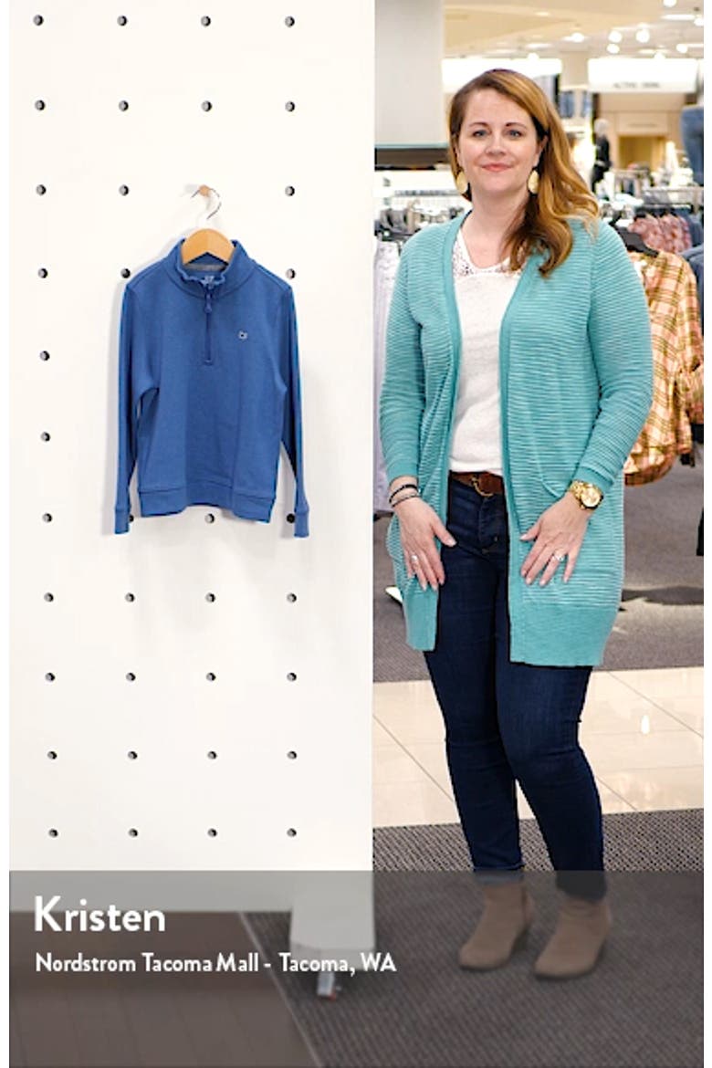 HEATHER JERSEY 1/2 ZIP video