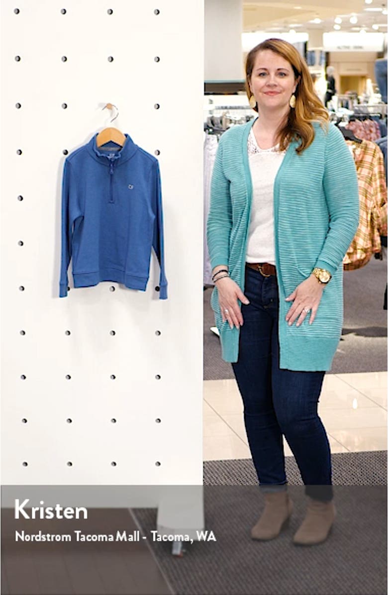 HEATHER JERSEY 1/2 ZIP, sales video thumbnail