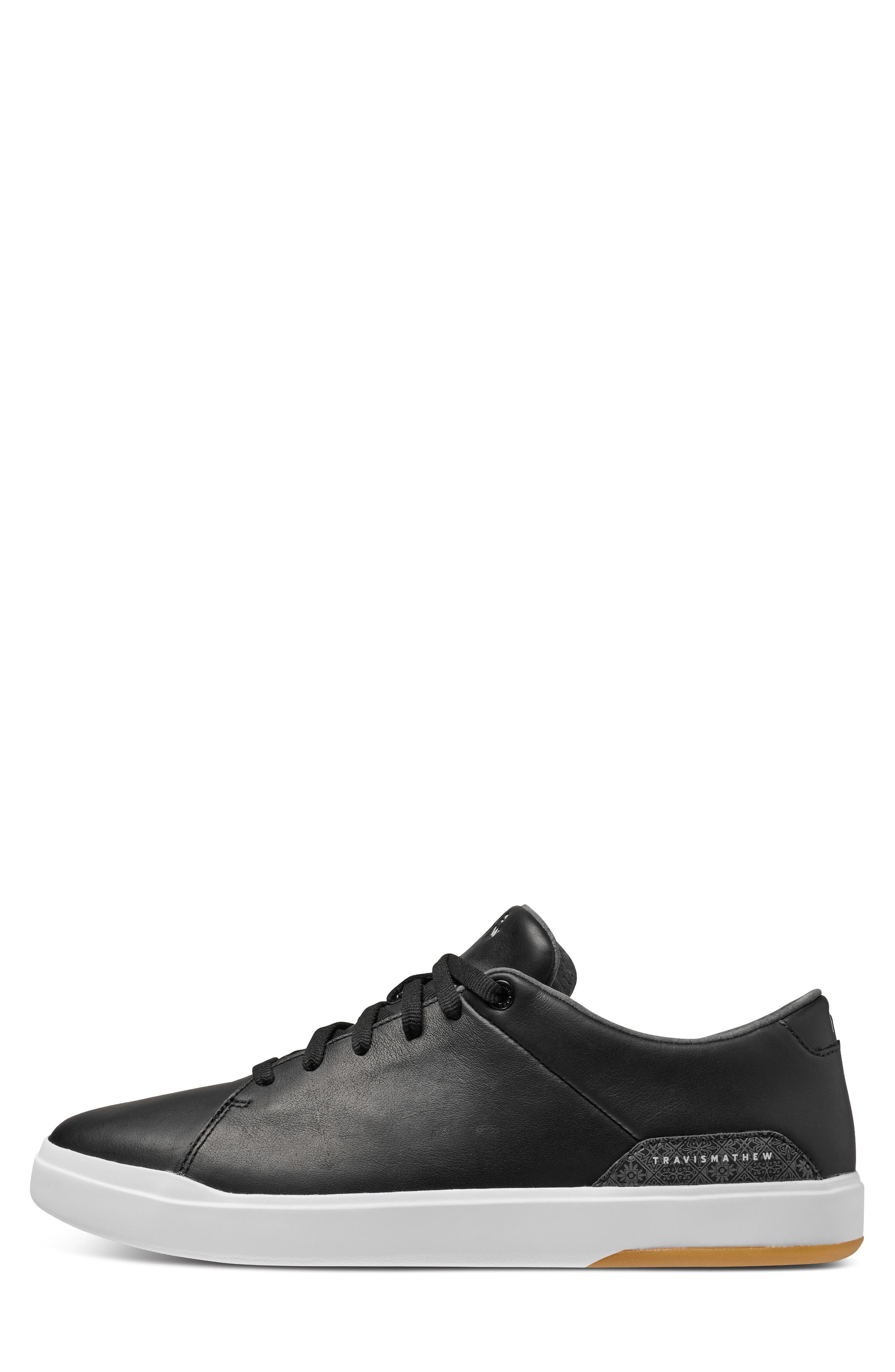 TravisMathew The Modern Cup Sneaker, Alternate, color, Black