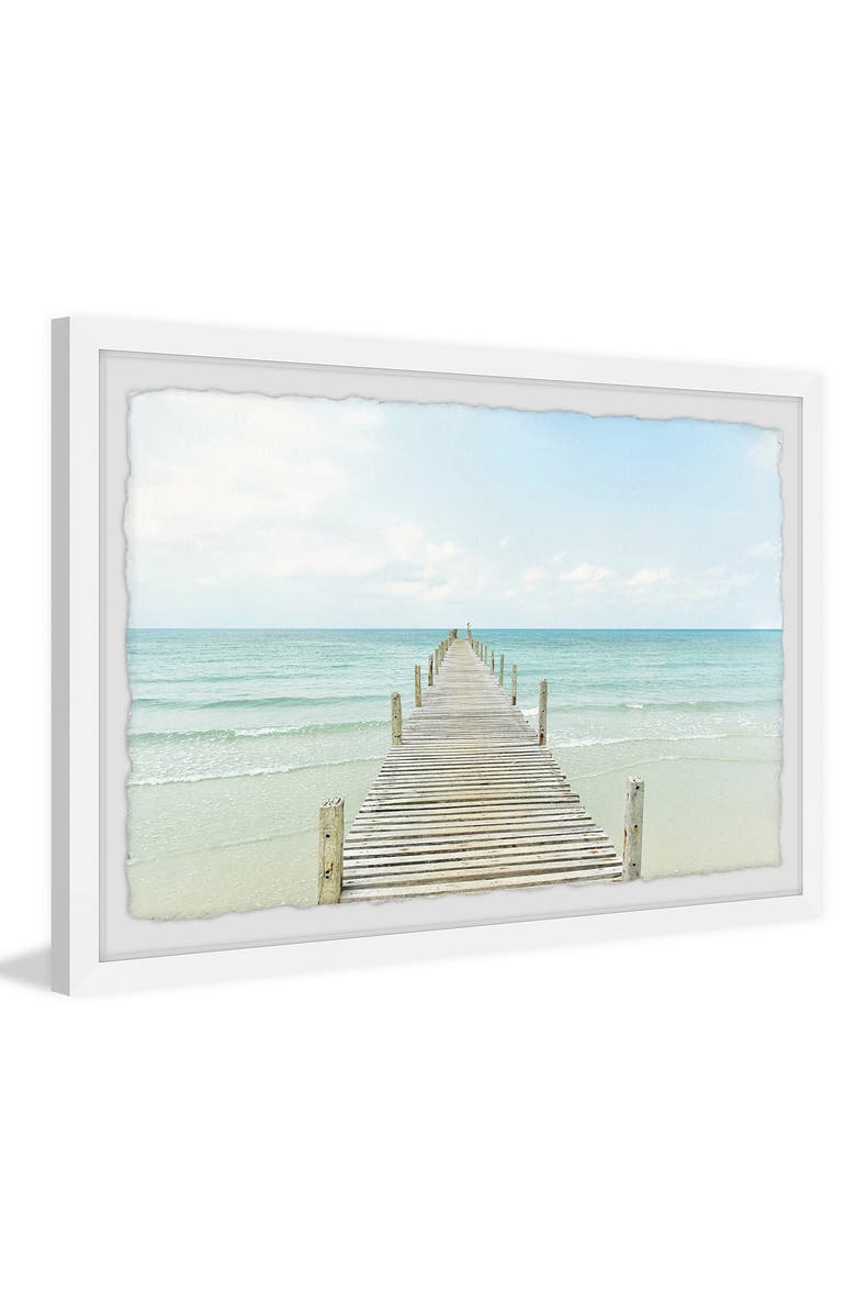 MARMONT HILL Bright Ocean's View Wall Art, Alternate, color,